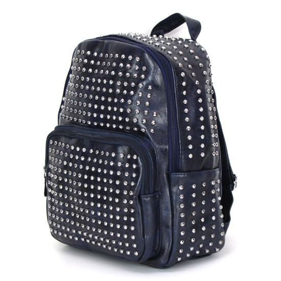 Zaino Casual Vintage In Ecopelle Per Donna Con Scompartimenti Uomo - 11